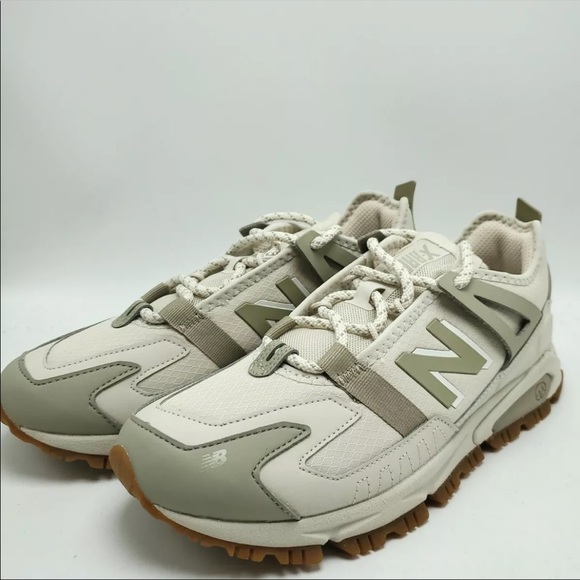 New Balance Lifestyle X-Racer Men's Sz 8.5 Aluminum with Team Cream MSXRCTEB - Picture 6 of 6